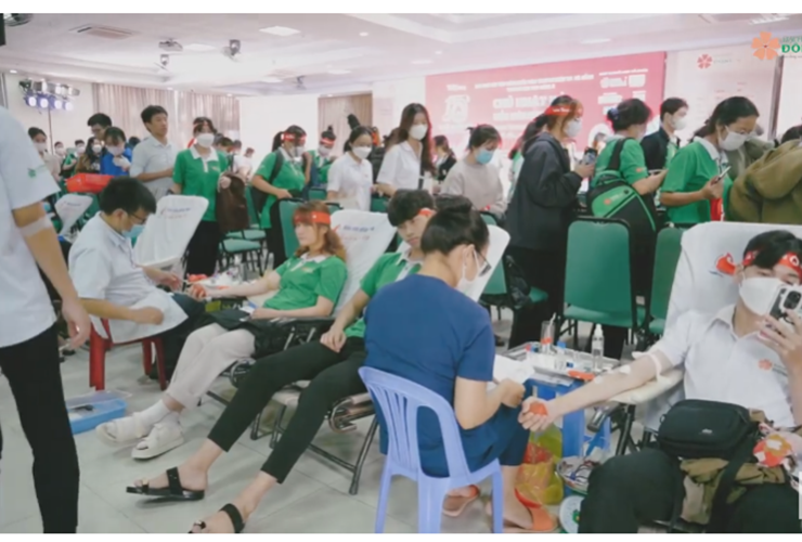 Ngày hội Hiến máu tình nguyện lần thứ 34 - Đại học Đông Á